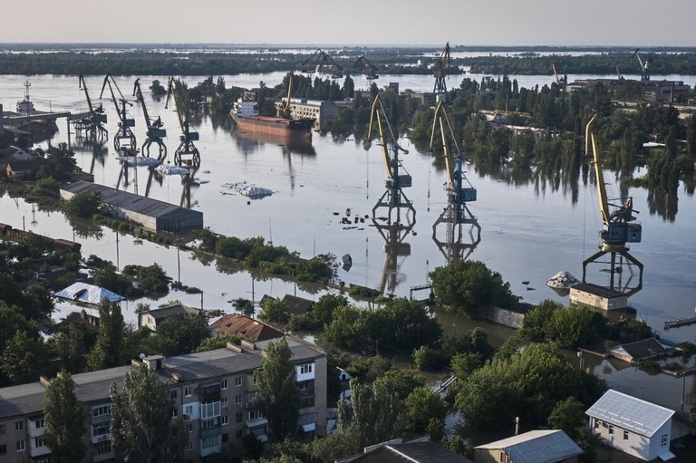 中国外務省、ウクライナのダム決壊を「深刻に懸念」