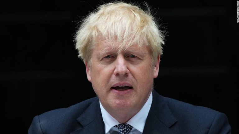 ジョンソン元英首相が議員を辞職する考えを表明した/Carl Court/Getty Images