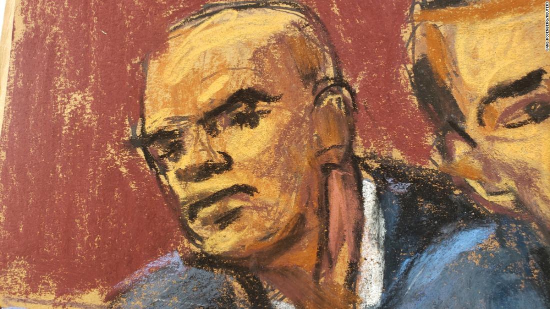 側近ナウタ氏の姿を描いた法廷スケッチ＝１３日、フロリダ州マイアミ/Jane Rosenberg/Reuters