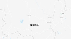 船の転覆事故、１０６人死亡と警察　ナイジェリア