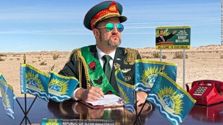 自称国家であるスロージャマスタンのスルタンを名乗るランディ・ウィリアムズ氏