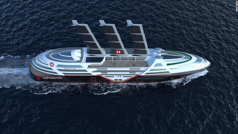 船は全長１３５メートルで２７０の船室を備える予定/VARD Design
