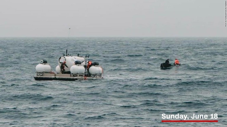 消息不明の潜水艇の捜索時に「たたく音」が聞こえたことが分かった/From actionaviation/Instagram