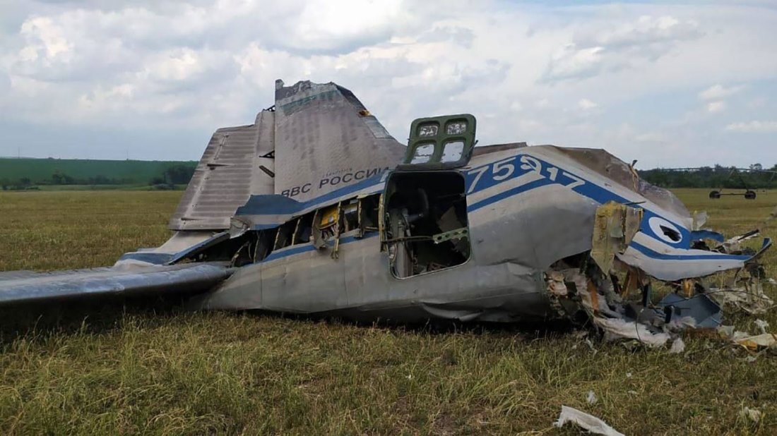 ワグネルが撃墜したロシア軍機か SNSに残骸の画像 CNN.co.jp