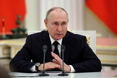 「国がワグネルに資金拠出」　プーチン大統領