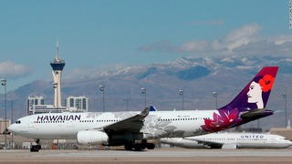 ハワイアン航空機が激しい乱気流に巻き込まれ、７人が負傷した