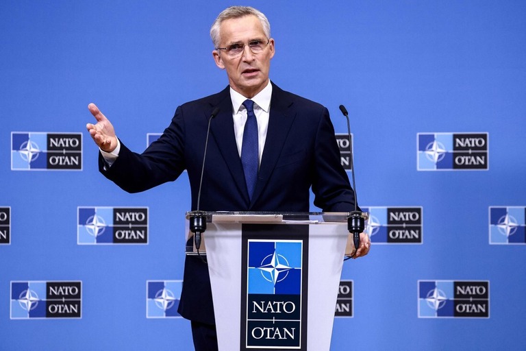 北大西洋条約機構（ＮＡＴＯ）のストルテンベルグ事務総長/Photo by Kenzo Tribouillard/AFP/Getty Images