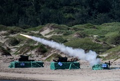 今年の軍事演習はウクライナの抗戦が「教材」、台湾国防部