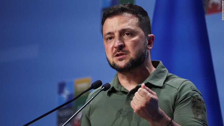 ウクライナのゼレンスキー大統領/Kacper Pempel/Reuters