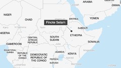 エチオピア北西部の町で爆発、２６人死亡　政府軍と民兵の戦闘激化