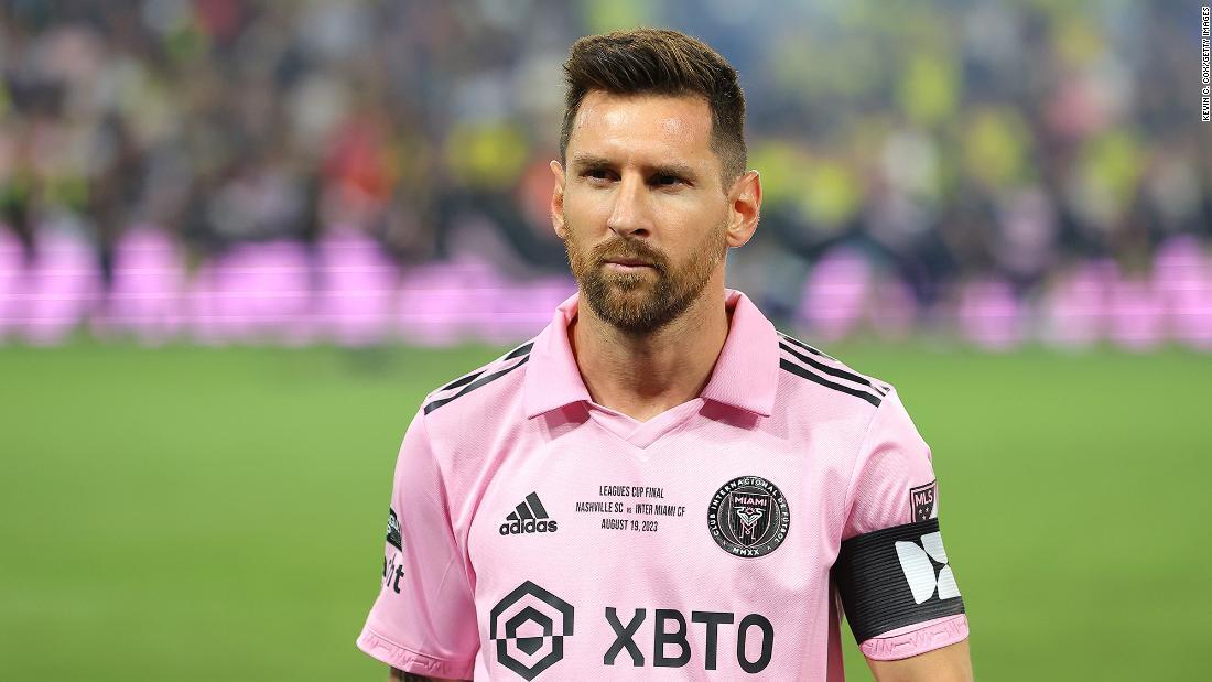 メッシは今週末にニューヨークでの試合を控えている/Kevin C. Cox/Getty Images