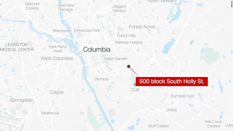 米サウスカロライナ州で、自宅と間違えて別の家に入ろうとした大学生が射殺される事件が起きた/Mapbox