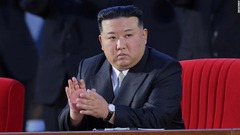北朝鮮、弾道ミサイルを発射　プーチン氏との首脳会談を控える中