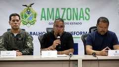 アマゾン観光の航空機が墜落、１４人死亡　ブラジル