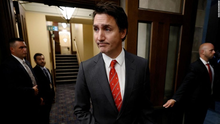カナダのトルドー首相/Blair Gable/Reuters