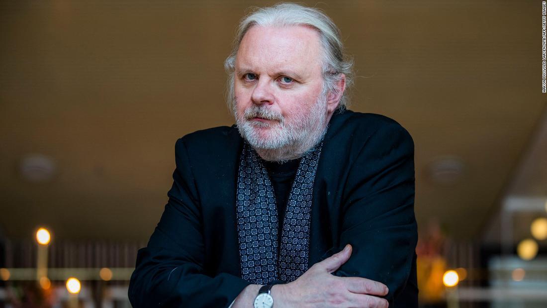 ヨン・フォッセ氏=2019年、オスロのノルウェー劇場/Håkon Mosvold Larsen/NTB/AFP/Getty Images