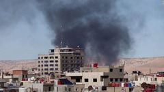 シリア北部のクルド人地域にトルコの空爆、１１人死亡　治安部隊発表