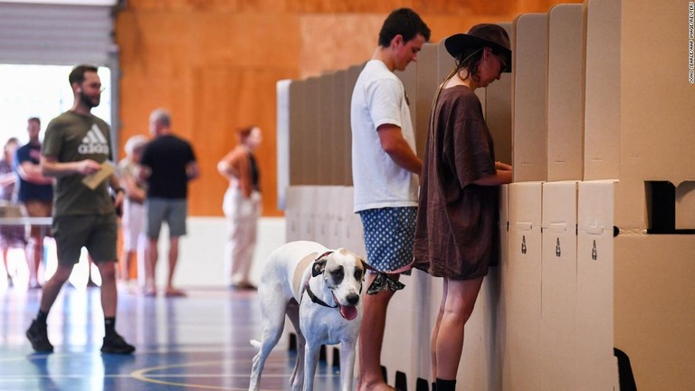 オーストラリアで先住民明記の憲法改正の是非を問う国民投票が行われた/Jono Searle/AAP Image/Reuters