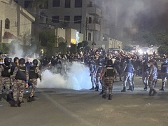 中東と北アフリカで抗議デモ噴出、ガザの病院爆発受け
