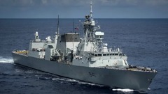 中国軍機、南シナ海でカナダ軍ヘリにフレア弾放出　カナダ海軍発表　CNN EXCLUSIVE