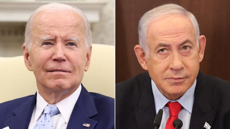 米政権はイスラエルのネタニヤフ首相の発言を受け、イスラエル軍はガザ地区を再占領すべきではないとの考えを示した/Getty Images