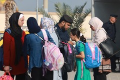 外国籍５６４人、ガザからエジプトへ避難