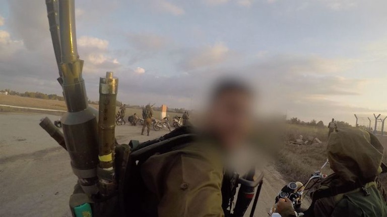 ハマス戦闘員のカメラが捉えた１０月７日の映像がイスラエル軍から提供された/Hamas video provided by Israel Defense Forces