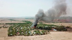 ミャンマー軍と少数民族の戦闘再燃で２．６万人が避難　西部ラカイン州