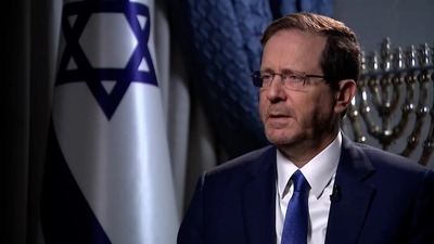 人質の解放、「うれしいが悲しみ伴う」　イスラエル大統領