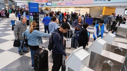米空港、感謝祭前後の旅客数が過去最高を記録へ