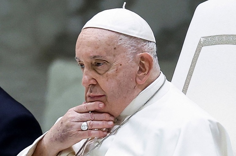 ローマ・カトリック教会のフランシスコ教皇/Remo Casilli/Reuters/FILE