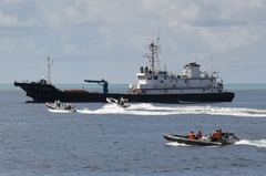フィリピン船と中国船が南シナ海で衝突、両国が互いを非難