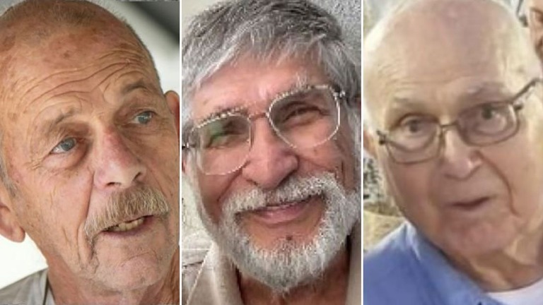 パレスチナ自治区ガザ地区で拘束されているイスラエル人男性の人質３人/Hostages and Missing Persons Families Forum