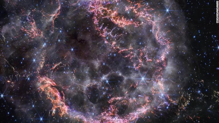 超新星残骸「カシオペヤ座Ａ」の画像/NASA/ESA/CSA/STScI
