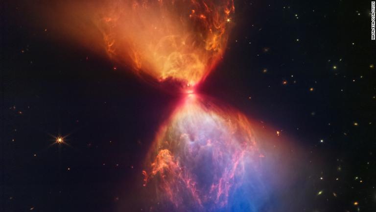 ウェッブ望遠鏡が捉えた新たな原始星の形成/NASA/ESA/CSA/STScI