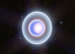 ウェッブ望遠鏡が捉えた天王星の新画像、輪や衛星くっきり