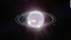 ウェッブ望遠鏡が捉えた海王星。ここ３０年あまりで最も鮮明な画像となっている