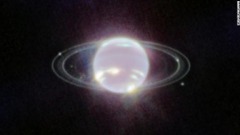 ウェッブ望遠鏡が捉えた海王星。ここ３０年あまりで最も鮮明な画像となっている