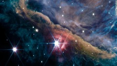 ウェッブ望遠鏡の近赤外線カメラ「ＮＩＲＣａｍ」が捉えたオリオン大星雲の内部の領域