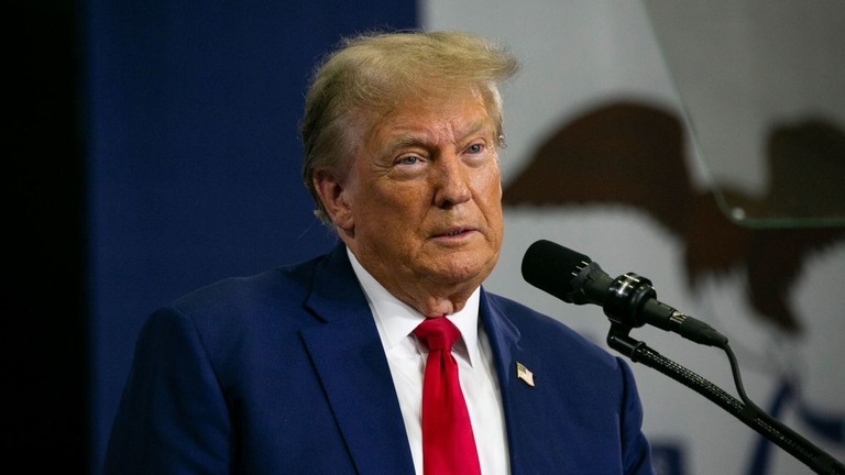 トランプ前米大統領/Jim Vondruska/Getty Images