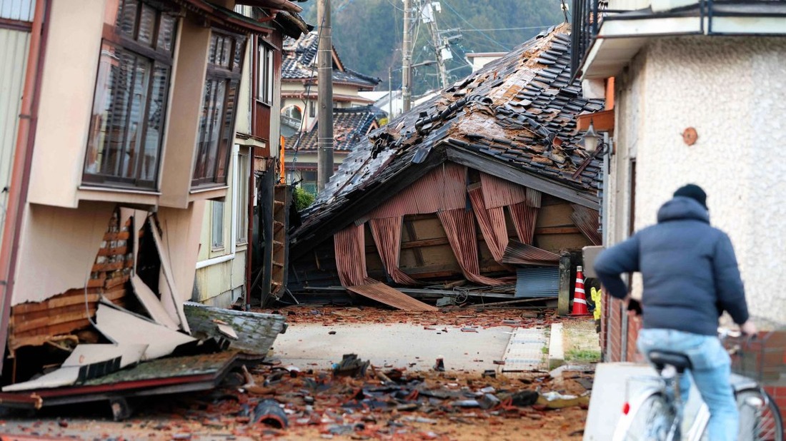 能登半島地震、生存者救出は時間との闘い CNN.co.jp