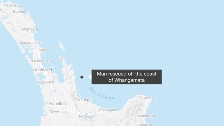 ＮＺ沖でボートから転落した漁師が、約２４時間の漂流の後で奇跡的に救助された/Mapbox