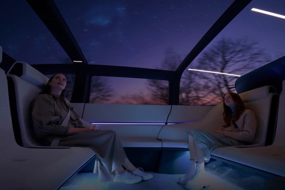 「SPACE―HUB(スペースハブ)」の車内空間/Honda