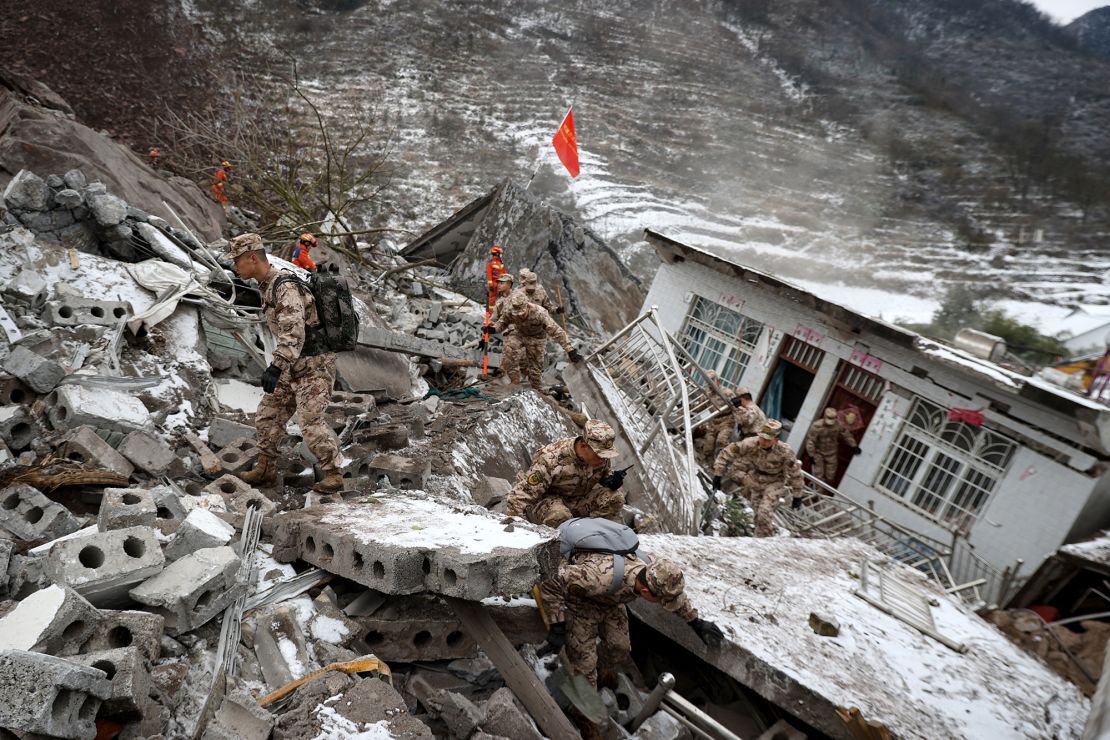 少なくとも47人の安否が確認されていない/AFP/Getty Images