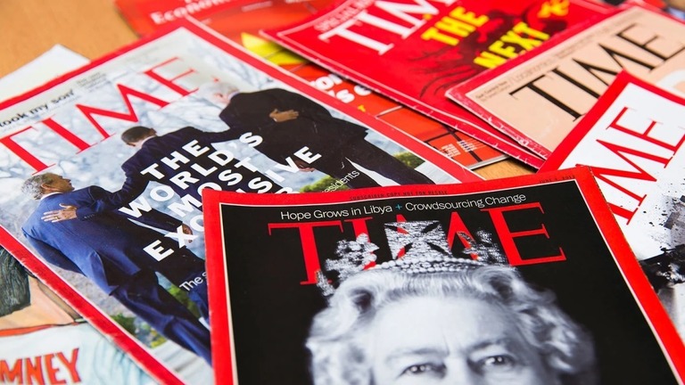 米誌タイムで、労働組合に加入する編集スタッフの約１５％が解雇された/Yongyuan Dai/iStock Unreleased/Getty Images/File