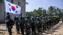 急激に少子化進む韓国　軍も兵士確保に苦心