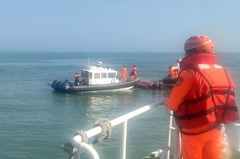 台湾当局に追われた中国漁船が転覆、２人死亡　金門島沖