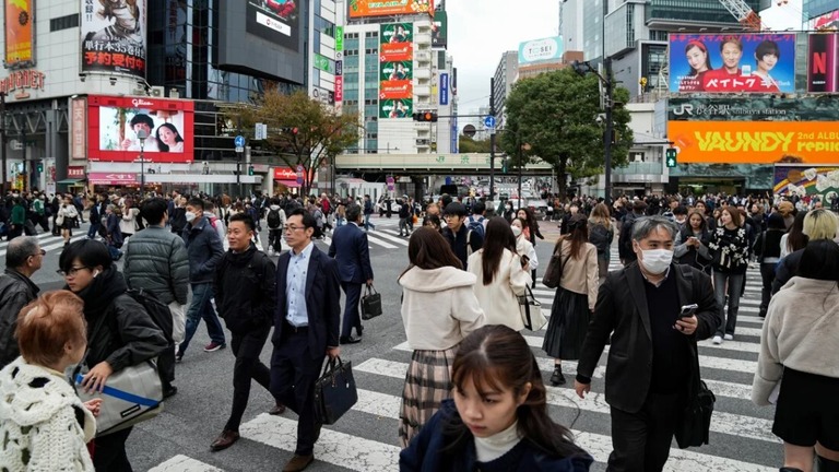 日本経済は２０２３年１０～１２月期がマイナス成長となり、リセッション入りした
/Zhang Xiaoyu/Xinhua/Getty Images