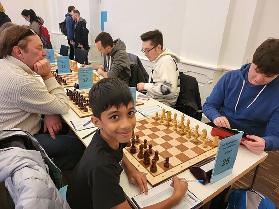 アシュワス・カウシック君/Carleton Lim/Singapore Chess Federation