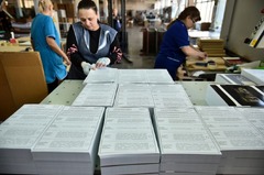 ロシア大統領選　期日前投票始まる、ウクライナ占領地や極東連邦管区で
